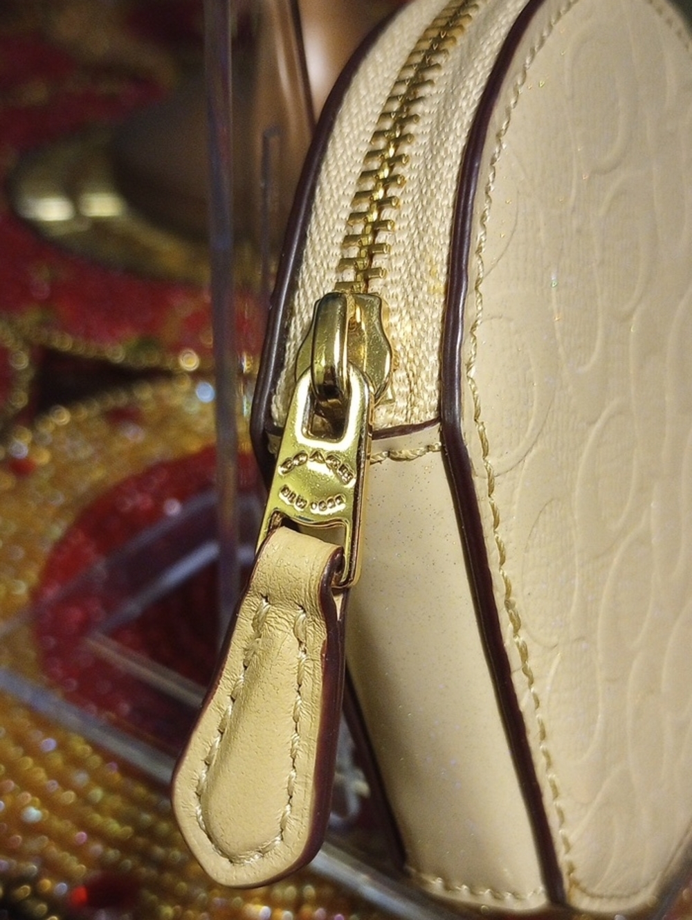 Coach Embossed Coin Purse - Picture 9 of 16